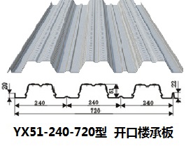 YX51-240-720樓承板