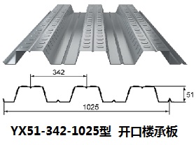 YX51-342-1025樓承板